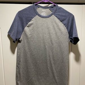 Abound short sleeve raglan shirt, men’s small